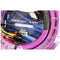 DEEJAY LED 52ft Multi-Amp Cable 10RCA Medusa Purple TBHMED52PURPLE