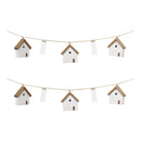 Melrose House and Tube Vase String Garland (Set of 2)