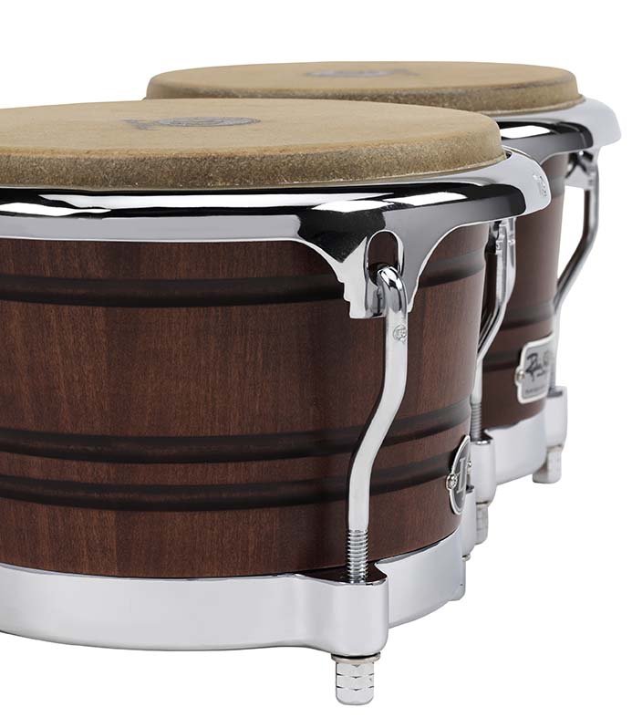 Latin Percussion Richie Gajate-Garcia 7-1/4" & 8-5/8" Bongos - Mavi Satin