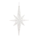 Clear Acrylic Star Drop Ornament (Set of 24)