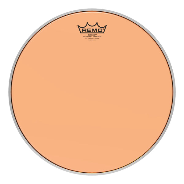 Remo Emperor Colortone Crimplock Orange 14" Tenor Drumhead - BE-0314-CT-OGMP
