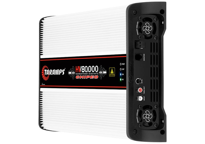 Taramps HV80.000 Chipeo 80,000W RMS 0.5 Ohm Car Audio Amplifier