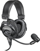 Audio-Technica BPHS1 Broadcast Stereo Headset w/ Microphone - Black
