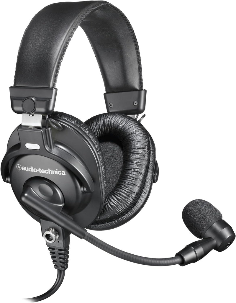 Audio-Technica BPHS1 Broadcast Stereo Headset w/ Microphone - Black