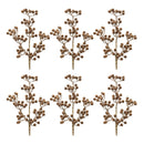 Melrose Beaded Berry Spray (Set of 6)