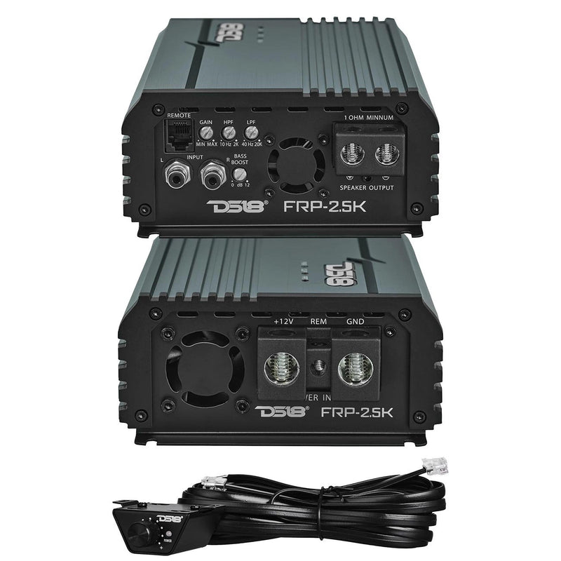 DS18 FRP25KTI Monoblock 2500W RMS Amplifier - Titanium