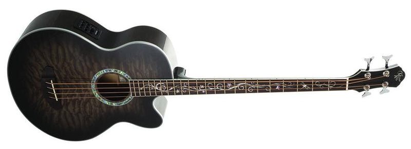 Michael Kelly Dragonfly 4 Acoustic-Electric Bass Guitar - Smoke Burst