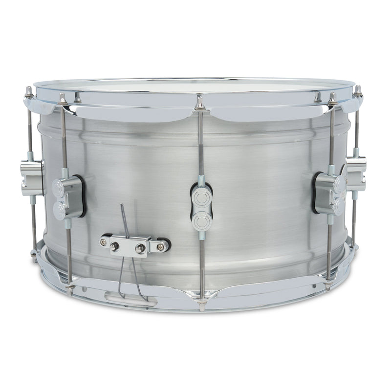 PDP PDSN0814NBAC Concept 8x14" Snare Drum Brushed Aluminum DW MAG Throw-Off