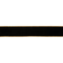 Melrose Black Wired Ribbon (Set of 2)