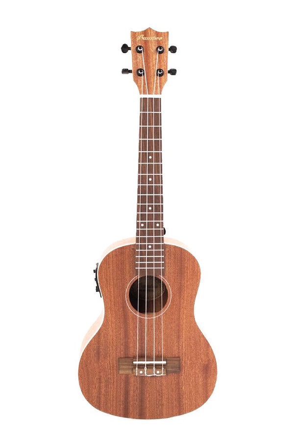 Bamboo Sapele Concert Ukulele w/ EQ & Tuner 23″ - U23‑SAPELE‑Q