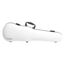 GEWA Air 1.7 4/4 Shaped White Violin Case w/ Thermoplast Shell & Velour Interior