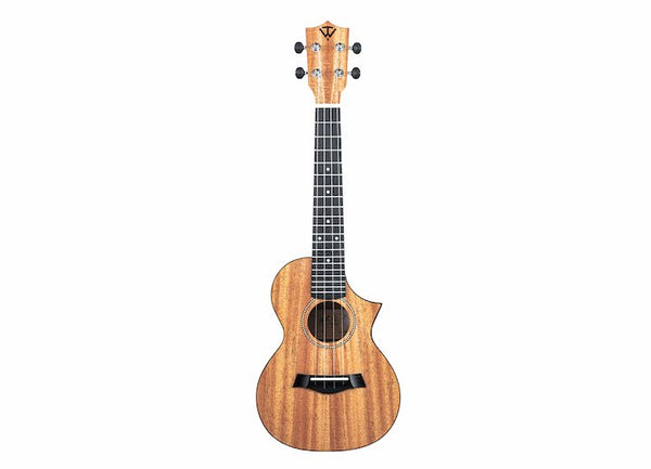 Twisted Wood EM-600C Ember Concert Ukulele Solid Mahogany w/ Gig Bag