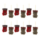 Melrose Hiking Backpack Ornament (Set of 12)