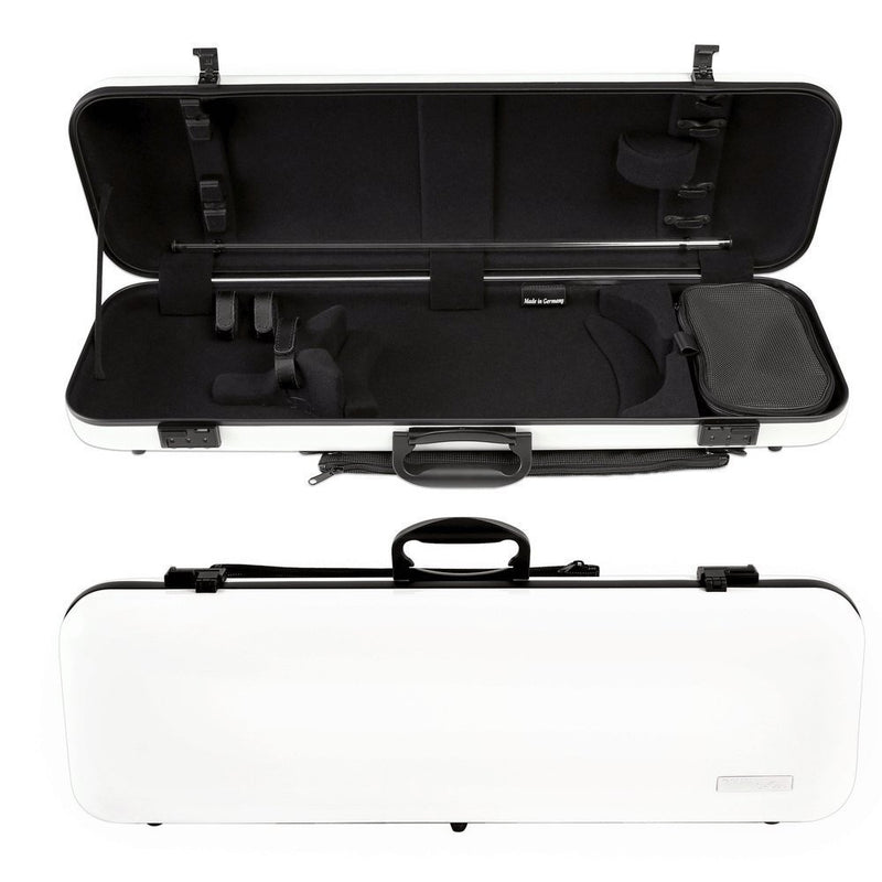 GEWA Air 2.1 Oblong 4/4 Violin Case White High Gloss with Subway Handle