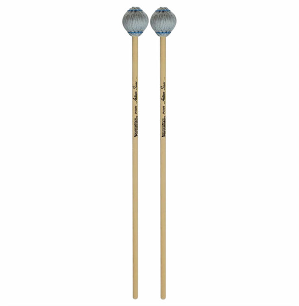 Innovative Percussion Artisan Series Hard Marimba Mallets - Light Gray Yarn