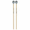 Innovative Percussion Artisan Series Hard Marimba Mallets - Light Gray Yarn