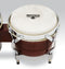 Latin Percussion 7-1/4" & 8-5/8" Matador Bongos - Almond Brown Chrome - M201-AB