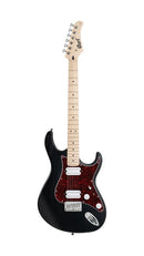 Cort G100 HH G Series Double Cutaway Electric Guitar Open Pore Black
