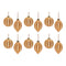 Ribbed Glass Ornamnet (Set of 12)