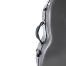 PURE by GEWA Polycarbonate 4.6 Cello Case – Grey w/ Backpack Straps