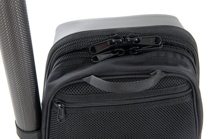 GEWA Space Bag 1/2-1/4 Size Violin Backpack with Bow Case - Titanium