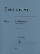 Beethoven String Quartets Op. 59, 74, 95 Sheet Music – Set of Parts