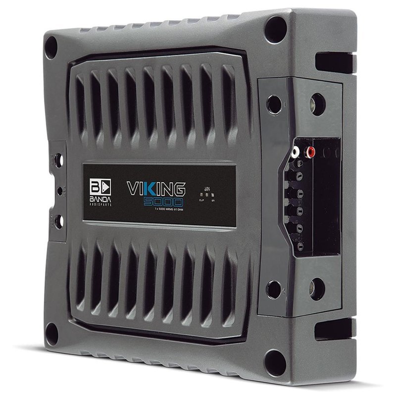 Banda VIK5000.2BK 5000W RMS 1ch 2Ω Black HighPower Amplifier Boost Audio Mono