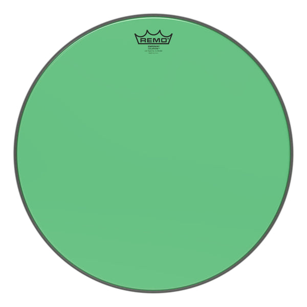 Remo Emperor Colortone Green 18" Tom Drumhead - BE-0318-CT-GN