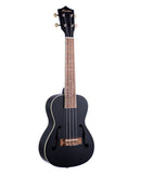 Bamboo Violin-Style Concert Ukulele 23″ - Black - U23‑VIO‑BK