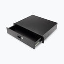 On-Stage RDL2000 2U Locking Rack Drawer - Black