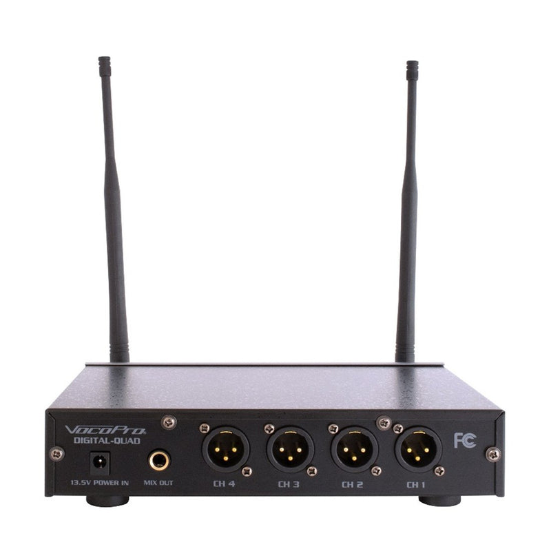 VocoPro Digital-Quad-Conference 4-Channel UHF Digital Wireless Conference System