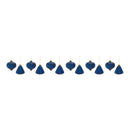 Melrose Ribbed Glass Ornament (Set of 12)