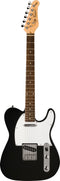 Jay Turser JT-LT-BK-A Single Cutaway Electric Guitar - Black