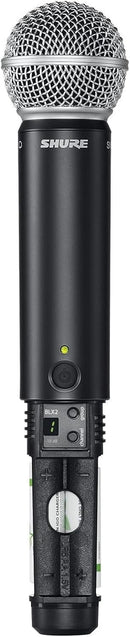 Shure BLX24/SM58‑H10 Wireless Vocal System – BLX4 Receiver & SM58 Handheld
