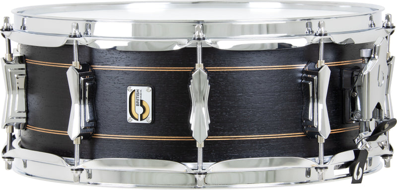 British Drum Co Merlin Maple‑Birch Snare 5.5″ × 14″ – 20‑Ply Hybrid