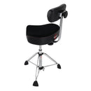 Gibraltar 9808HMB 16" Hydraulic Saddle Drum Throne with Adjustable Backrest