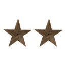 Melrose Pine Wood Star Decor Wall Decor, Rustic, Wood