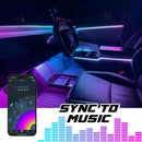 XKGlow XKmax RGB+W Addressable Car Interior App Control Light Kit - MX-CAR-MINI
