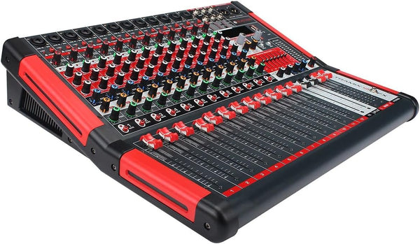 Blastking ULTRAMIX-12FX 12-Channel Analog Mixer w/ FX, Bluetooth & USB I/O