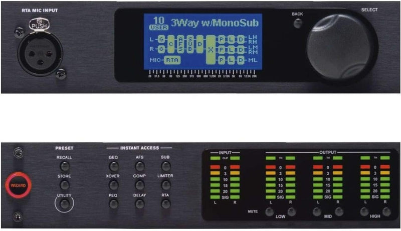 DBX DriveRack PA2 Complete Loudspeaker Management System with/ AutoEQ & AFS