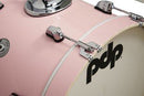 PDP New Yorker 4 Piece Shell Pack 16/10/13/14 - Pale Rose Sparkle - New Open Box