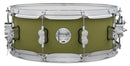 PDP Concept Maple 5.5x14" Snare Drum – Satin Olive Finish Ply