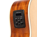 Stagg Jumbo Cutaway Acoustic-Electric Bass Spruce Top Natural – SA40BASS-ACE-N