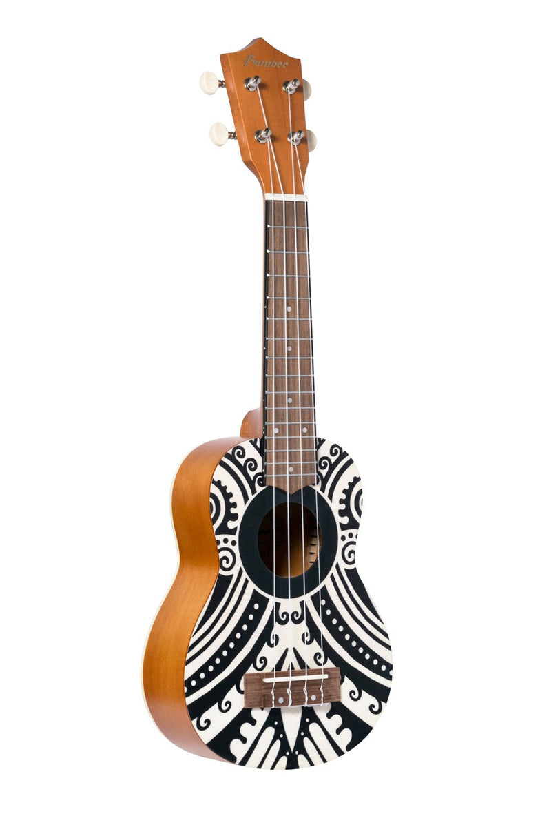 Bamboo U21 MAHORI 21" Soprano Ukulele – Cultural Design w/ Gig Bag