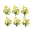 Melrose Mimosa Leaf Berry Spray (Set of 6)