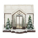 Melrose LED Winter Greenhouse Display 10"L
