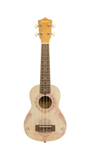 Bamboo LOTUS 21" Soprano Ukulele – Mandala Design w/ Gig Bag
