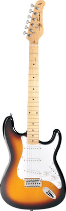 Jay Turser JT-300M-TSB-M-U Double Cutaway Electric Guitar - Tobacco Sunburst