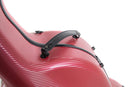 PURE by GEWA Polycarbonate 4.8 Cello Case – Red with Wheels