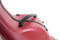 PURE by GEWA Polycarbonate 4.8 Cello Case – Red with Wheels